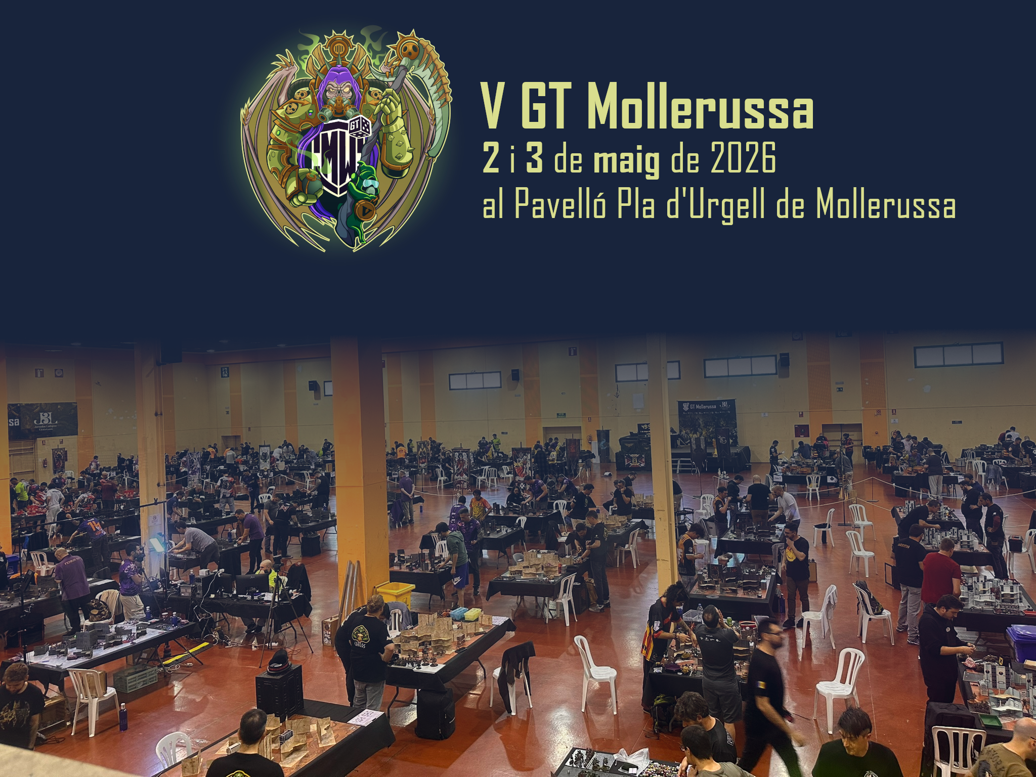 V GT Mollerussa. 2 i 3 de maig de 2026 al Pavelló Pla d'Urgell de Mollerussa.